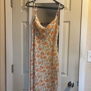 Floral Print Women's Dress